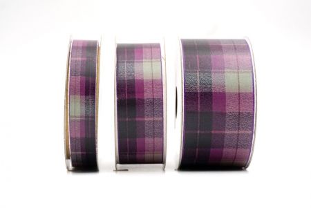 Pflaume und Schiefergotik Karomusterband_AI